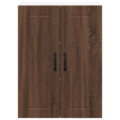Kitchen Cabinet Brown Oak 60 x 31 x 80 cm Engineered Wood