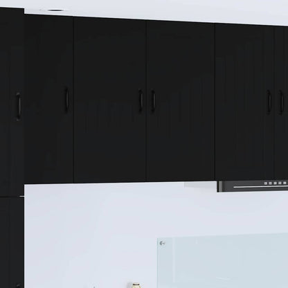 Kitchen Cabinet Black 80 x 31 x 80 cm Engineered Wood