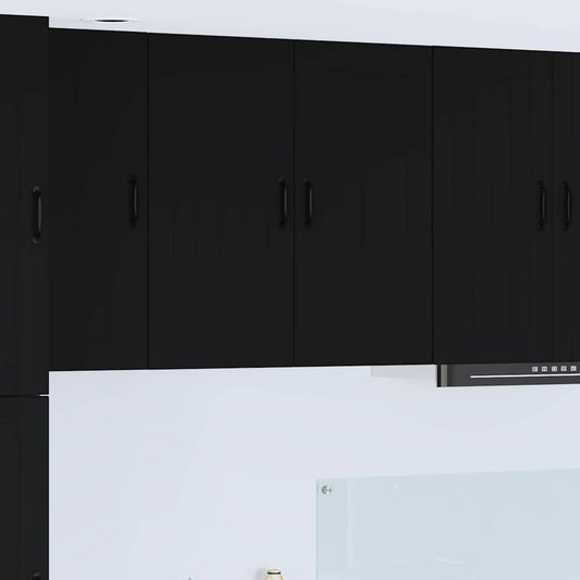 Kitchen Cabinet Black 80 x 31 x 80 cm Engineered Wood