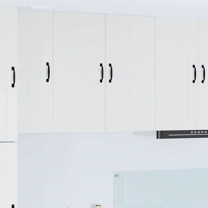 Kitchen Cabinet with Shelf High Gloss White 80 x 31 x 80 cm