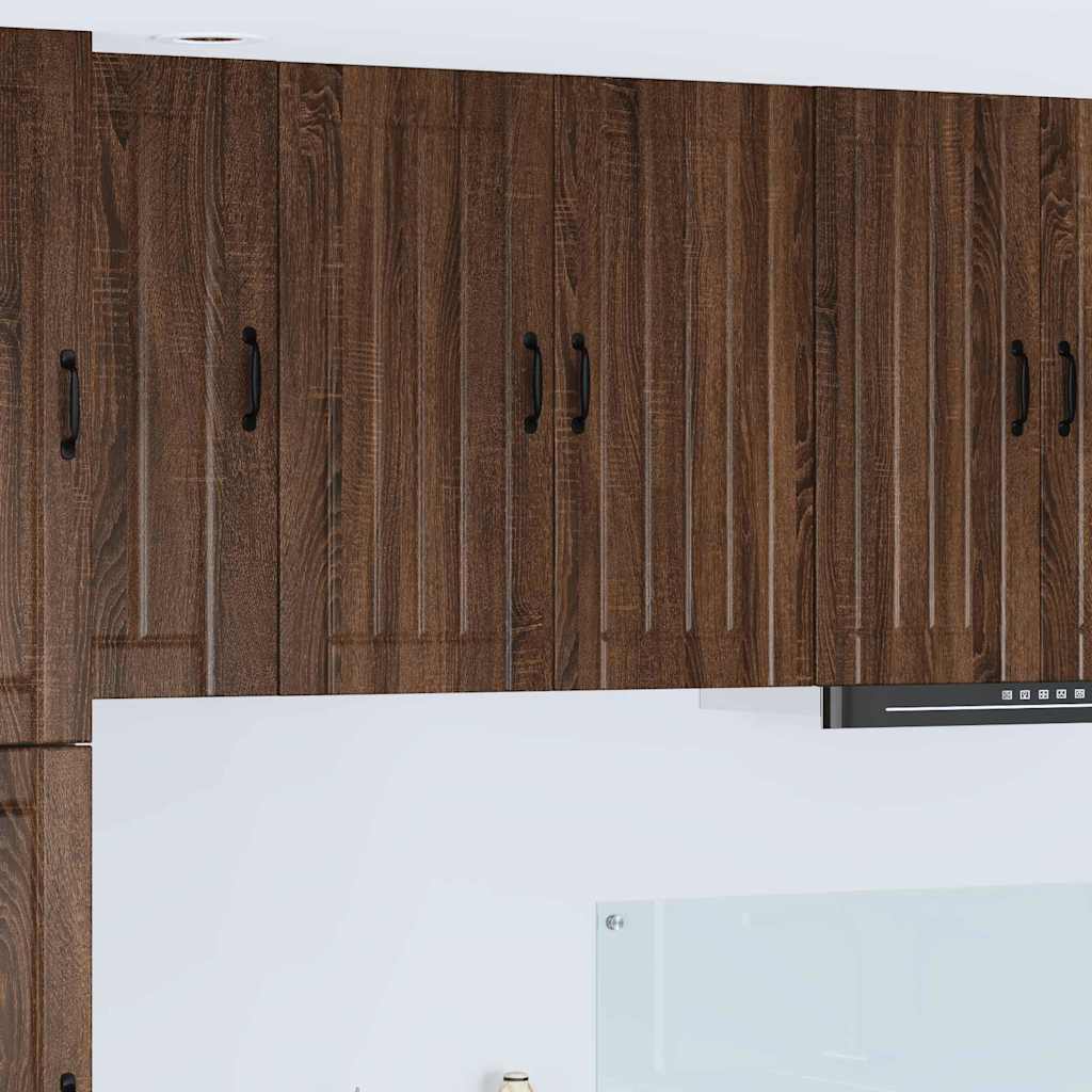 Kitchen Cabinet Brown Oak 80 x 31 x 80 cm Engineered Wood