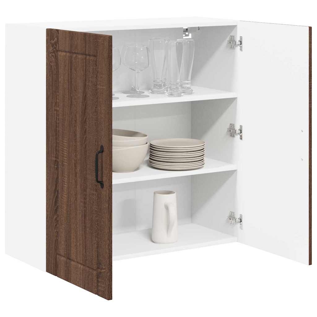 Kitchen Cabinet Brown Oak 80 x 31 x 80 cm Engineered Wood