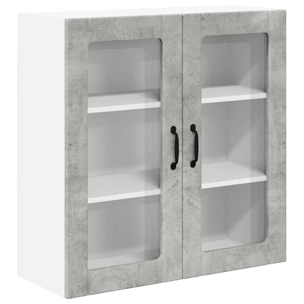 Kitchen Cabinet Concrete Grey 80 x 31 x 80 cm Engineered Wood