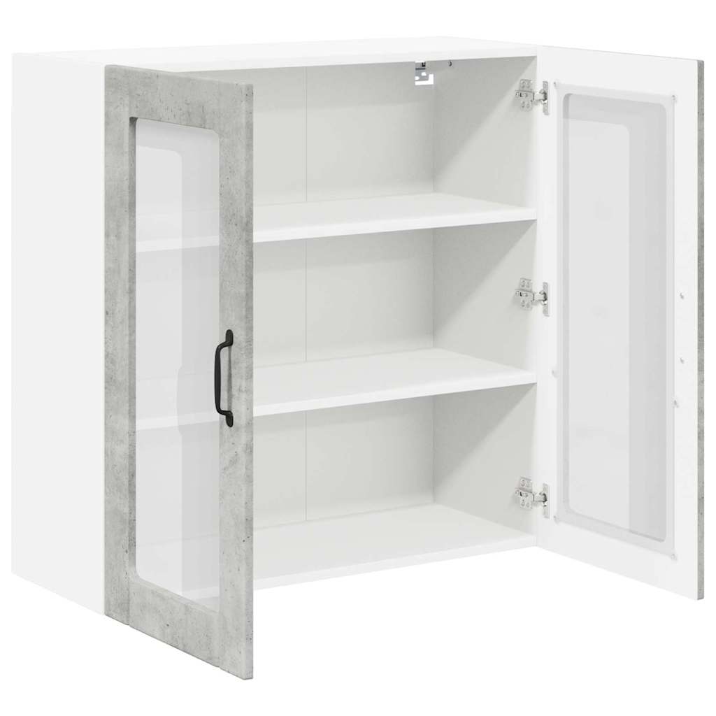 Kitchen Cabinet Concrete Grey 80 x 31 x 80 cm Engineered Wood