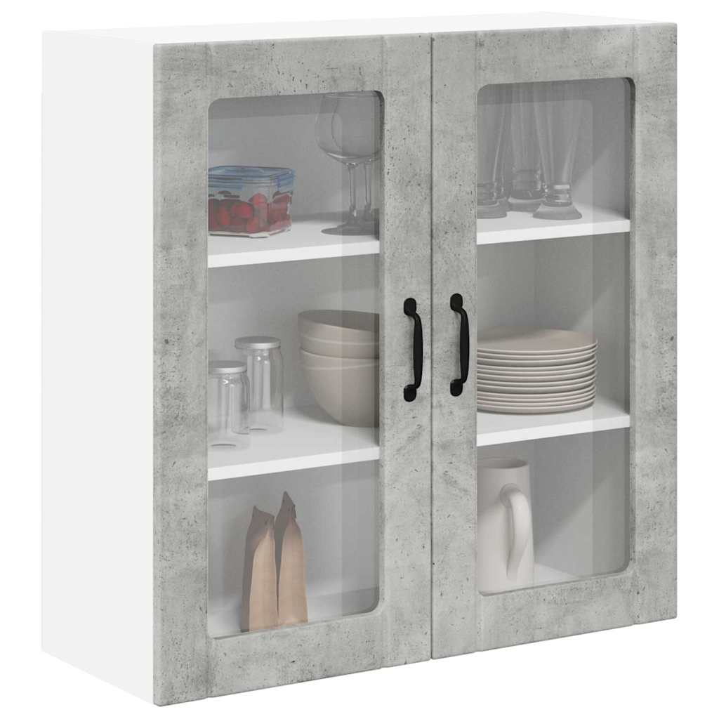 Kitchen Cabinet Concrete Grey 80 x 31 x 80 cm Engineered Wood