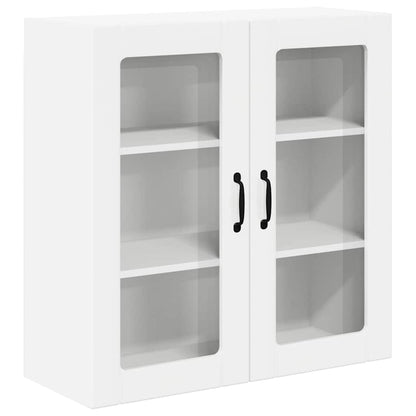 Kitchen Cabinet with Shelf High Gloss White 80 x 31 x 80 cm