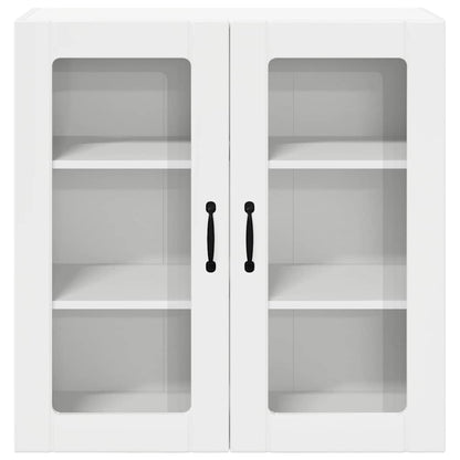 Kitchen Cabinet with Shelf High Gloss White 80 x 31 x 80 cm