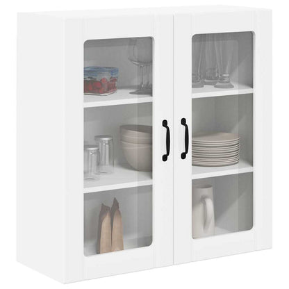 Kitchen Cabinet with Shelf High Gloss White 80 x 31 x 80 cm