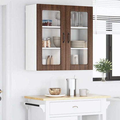 Kitchen Cabinet Brown Oak 80 x 31 x 80 cm Engineered Wood