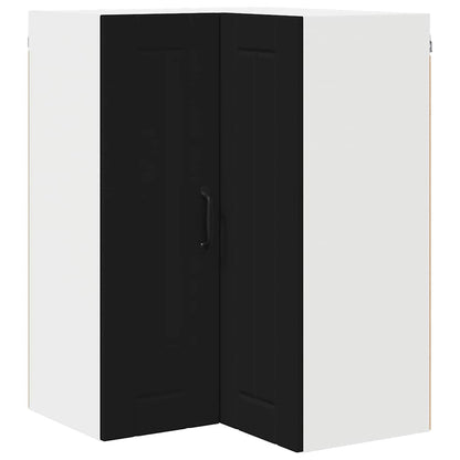 Kitchen Cabinet Black 57 x 57 x 80 cm Engineered Wood