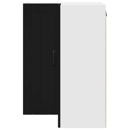 Kitchen Cabinet Black 57 x 57 x 80 cm Engineered Wood