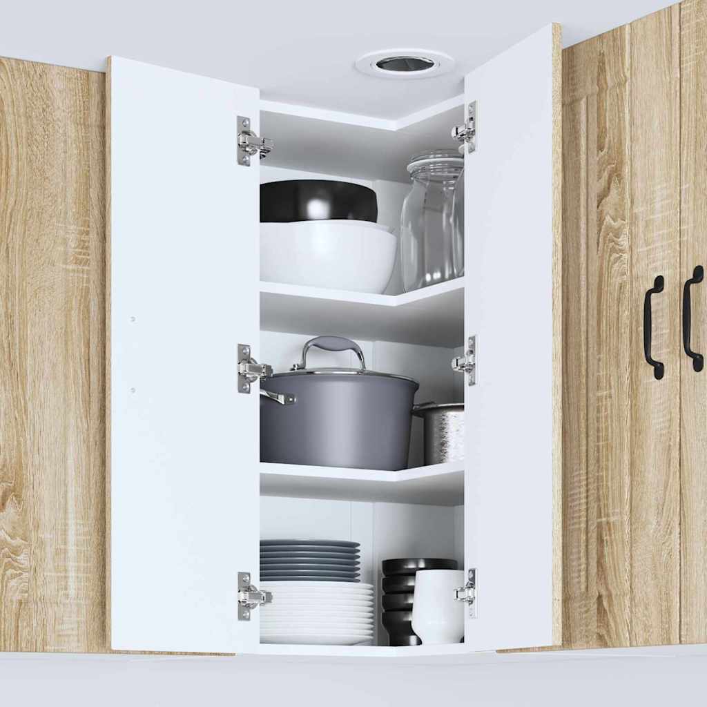 Kitchen Cabinet Sonoma Oak 57 x 57 x 80 cm Engineered Wood