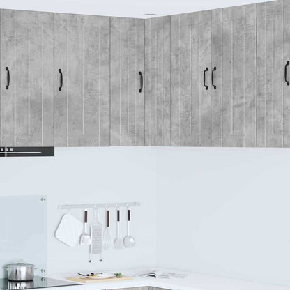 Kitchen Cabinet Concrete Grey 57 x 57 x 80 cm Engineered Wood