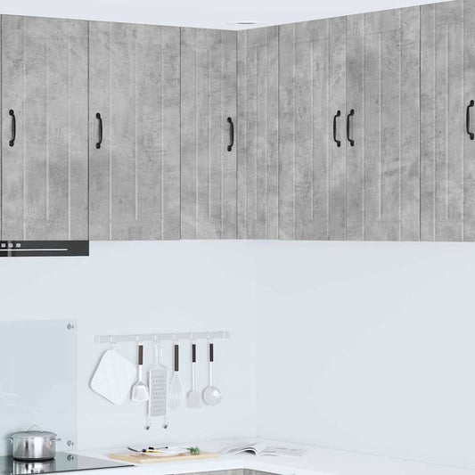 Kitchen Cabinet Concrete Grey 57 x 57 x 80 cm Engineered Wood