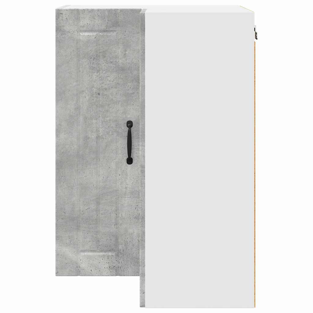 Kitchen Cabinet Concrete Grey 57 x 57 x 80 cm Engineered Wood