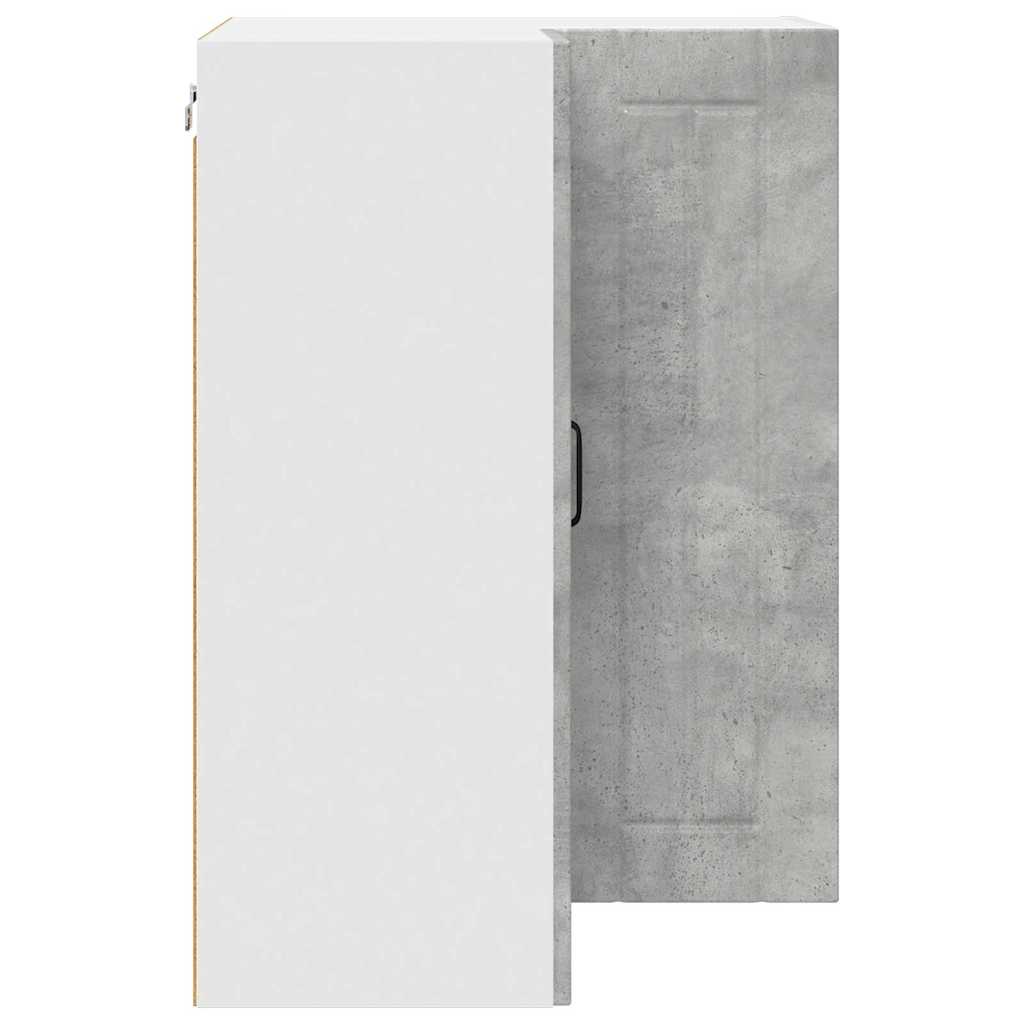 Kitchen Cabinet Concrete Grey 57 x 57 x 80 cm Engineered Wood