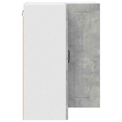 Kitchen Cabinet Concrete Grey 57 x 57 x 80 cm Engineered Wood