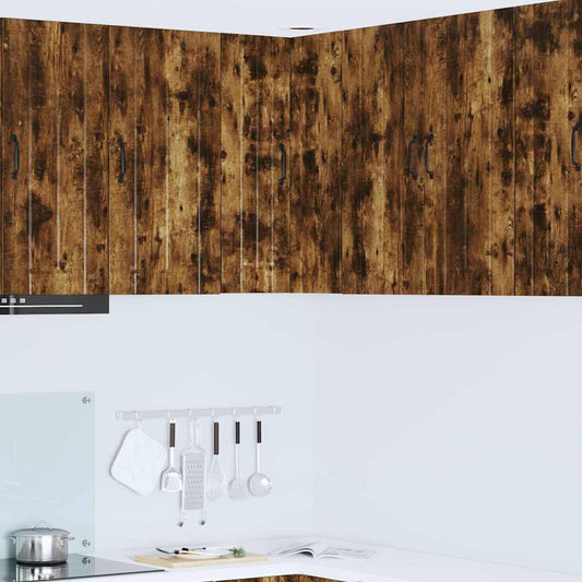 Kitchen Cabinet Smoked Oak 57 x 57 x 80 cm Engineered Wood