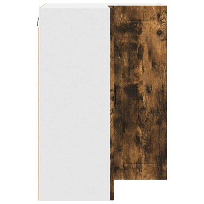 Kitchen Cabinet Smoked Oak 57 x 57 x 80 cm Engineered Wood