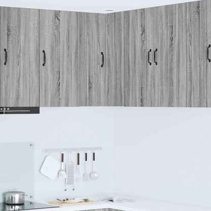Kitchen Cabinet Grey Sonoma 57 x 57 x 80 cm Engineered Wood