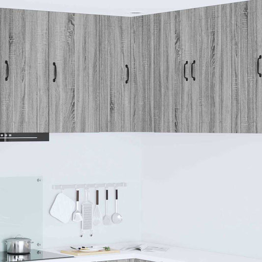 Kitchen Cabinet Grey Sonoma 57 x 57 x 80 cm Engineered Wood