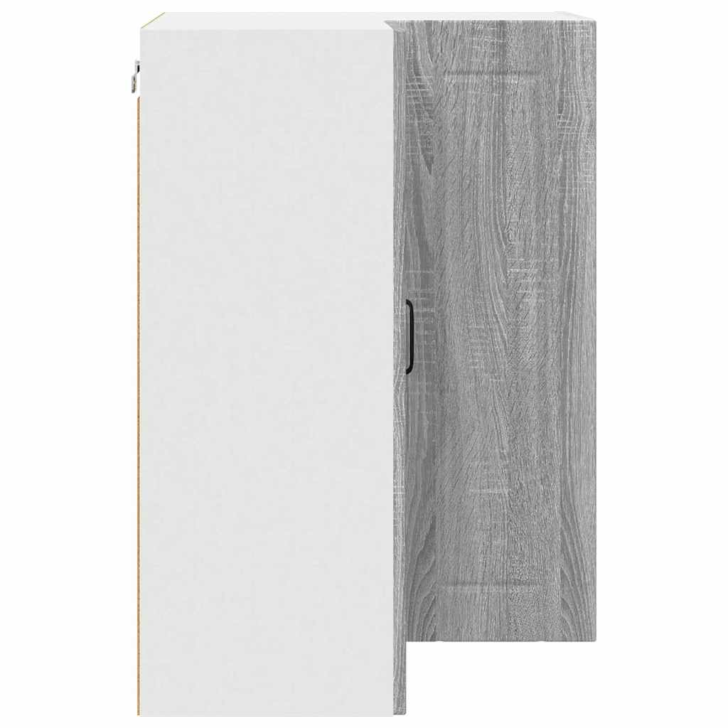 Kitchen Cabinet Grey Sonoma 57 x 57 x 80 cm Engineered Wood