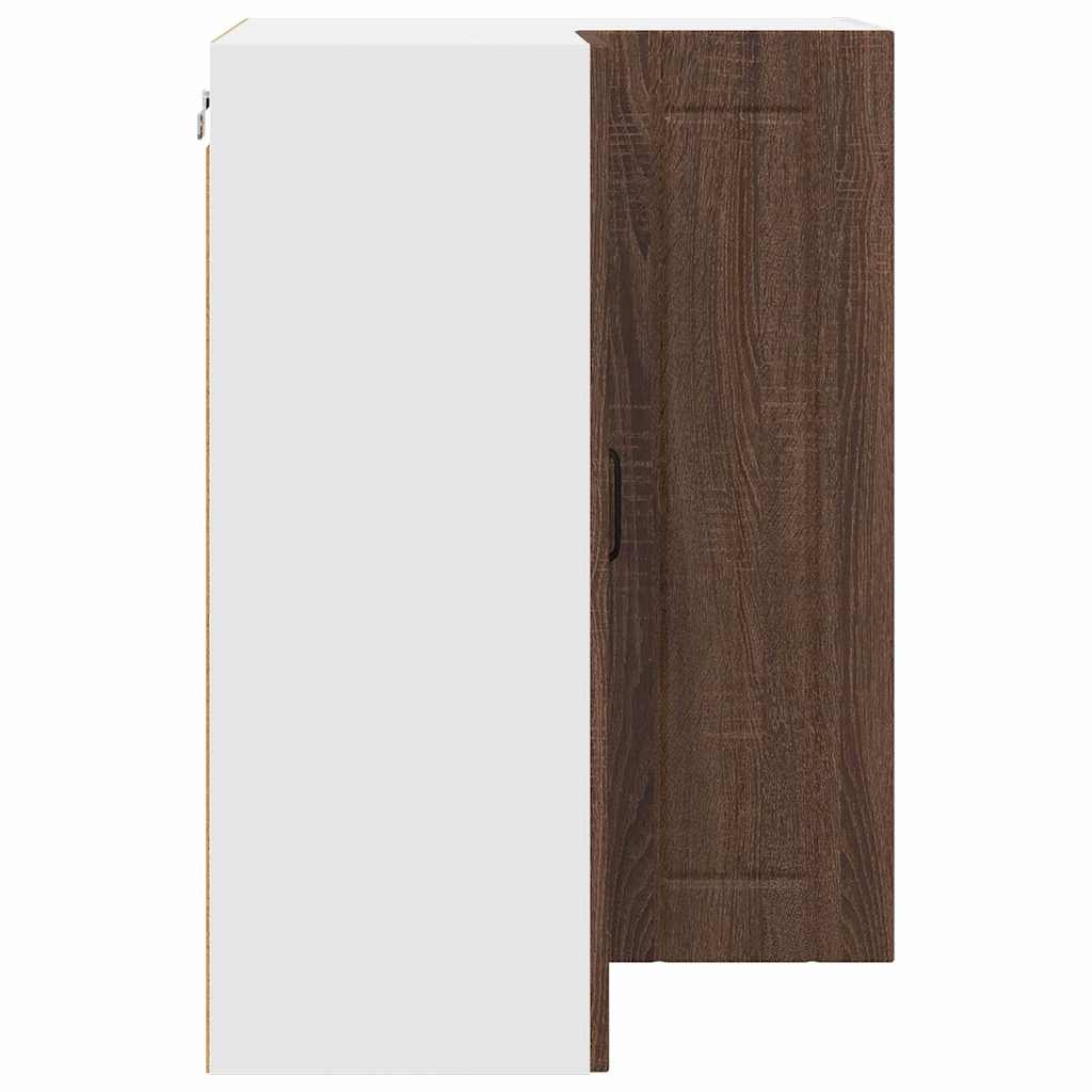 Kitchen Cabinet Brown Oak 57 x 57 x 80 cm Engineered Wood