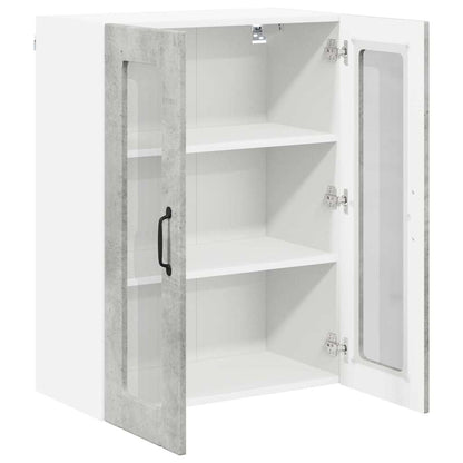 Kitchen Cabinet Concrete Grey 60 x 31 x 80 cm Engineered Wood