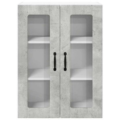 Kitchen Cabinet Concrete Grey 60 x 31 x 80 cm Engineered Wood