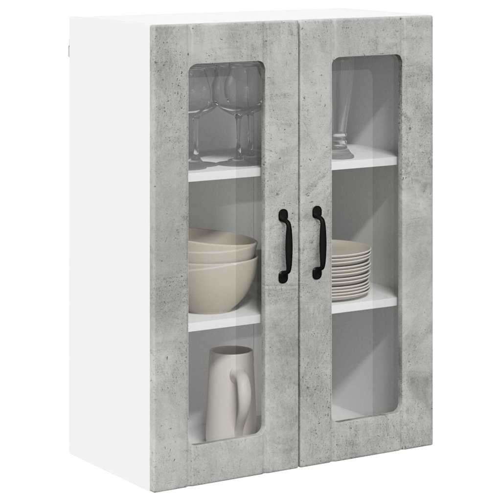 Kitchen Cabinet Concrete Grey 60 x 31 x 80 cm Engineered Wood