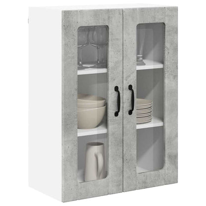 Kitchen Cabinet Concrete Grey 60 x 31 x 80 cm Engineered Wood