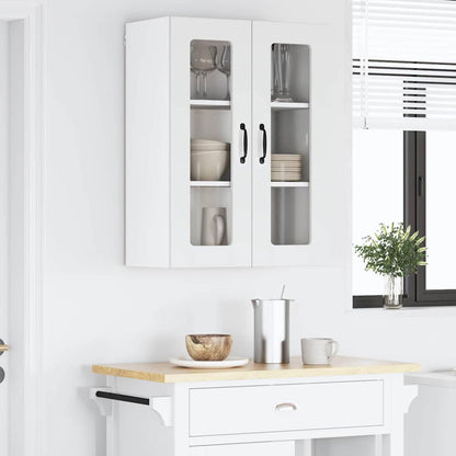 Kitchen Cabinet with Shelf High Gloss White 60 x 31 x 80 cm