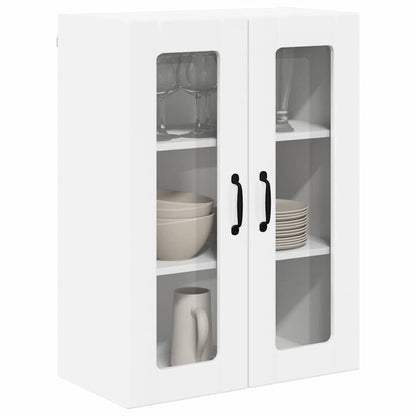 Kitchen Cabinet with Shelf High Gloss White 60 x 31 x 80 cm