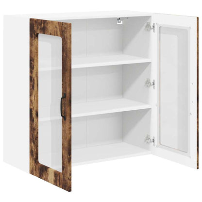 Kitchen Cabinet Smoked Oak 60 x 31 x 80 cm Engineered Wood