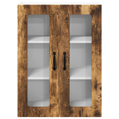 Kitchen Cabinet Smoked Oak 60 x 31 x 80 cm Engineered Wood