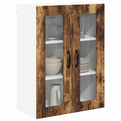 Kitchen Cabinet Smoked Oak 60 x 31 x 80 cm Engineered Wood