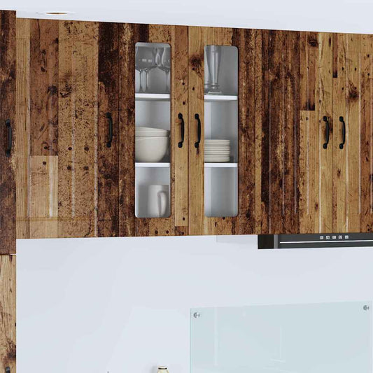 Kitchen Cabinet Old Wood 60 x 31 x 80 cm Engineered Wood