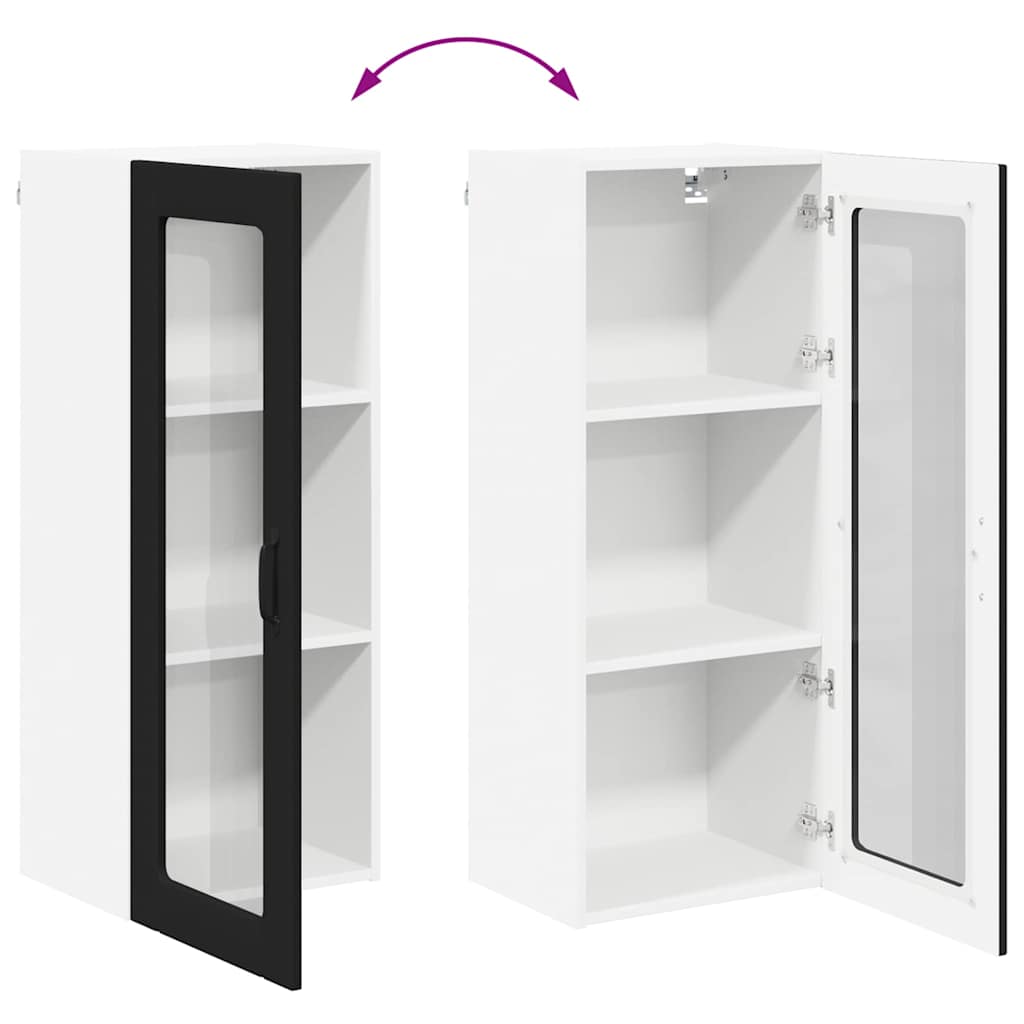 Kitchen Cabinet Black 40 x 31 x 100 cm Engineered Wood