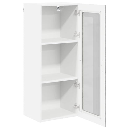 Kitchen Cabinet Concrete Grey 40 x 31 x 100 cm Engineered Wood