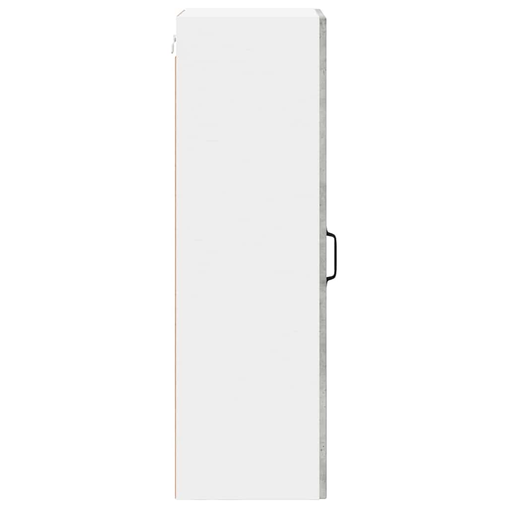 Kitchen Cabinet Concrete Grey 40 x 31 x 100 cm Engineered Wood