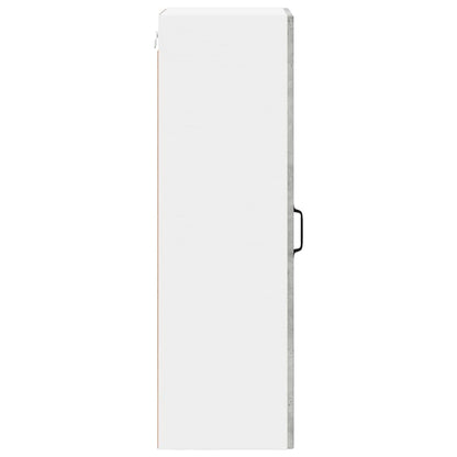 Kitchen Cabinet Concrete Grey 40 x 31 x 100 cm Engineered Wood