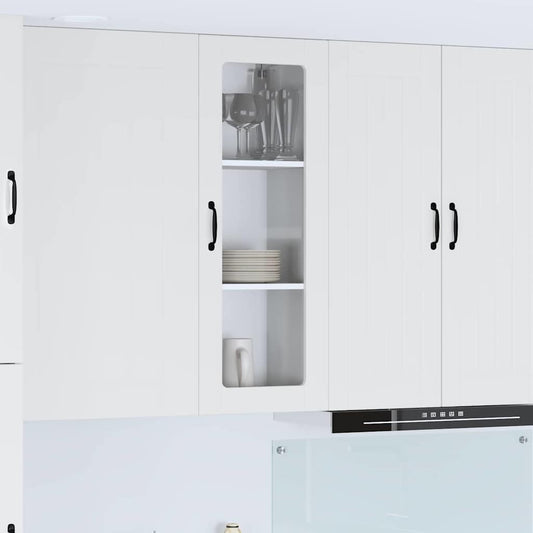 Kitchen Cabinet with Shelf High Gloss White 40 x 31 x 100 cm