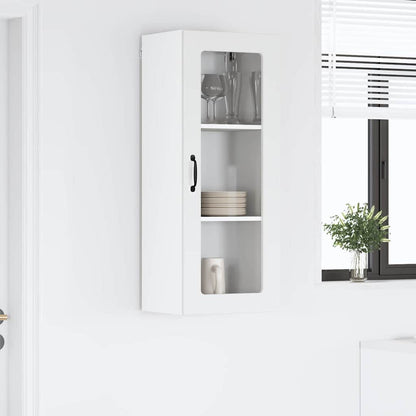 Kitchen Cabinet with Shelf High Gloss White 40 x 31 x 100 cm