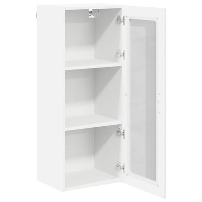 Kitchen Cabinet with Shelf High Gloss White 40 x 31 x 100 cm