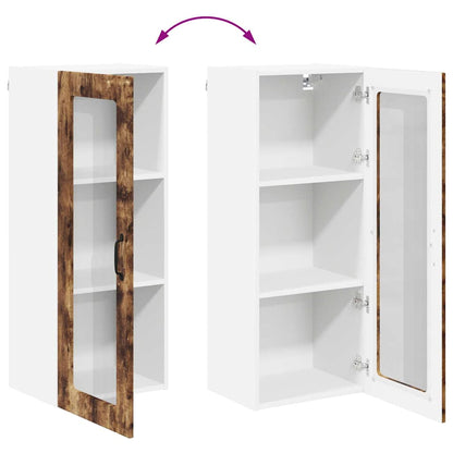 Kitchen Cabinet Smoked Oak 40 x 31 x 100 cm Engineered Wood