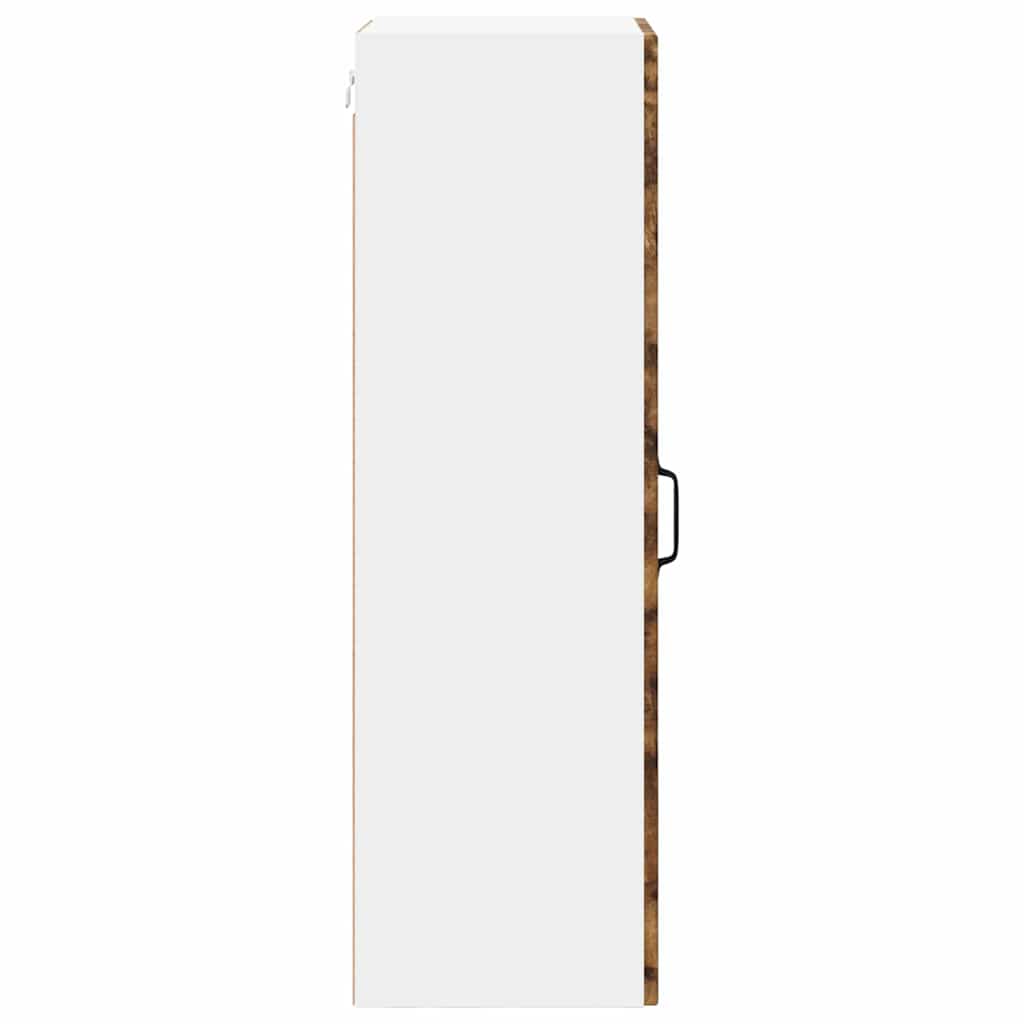 Kitchen Cabinet Smoked Oak 40 x 31 x 100 cm Engineered Wood