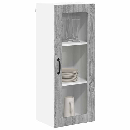 Kitchen Cabinet Grey Sonoma 40 x 31 x 100 cm Engineered Wood