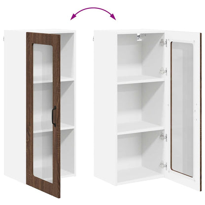 Kitchen Cabinet Brown Oak 40 x 31 x 100 cm Engineered Wood