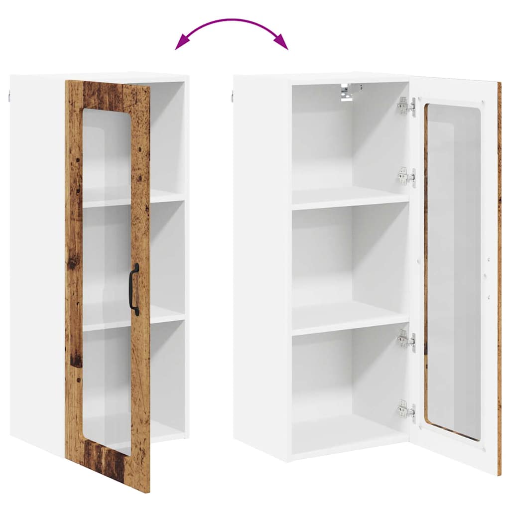 Kitchen Cabinet Old Wood 40 x 31 x 100 cm Engineered Wood