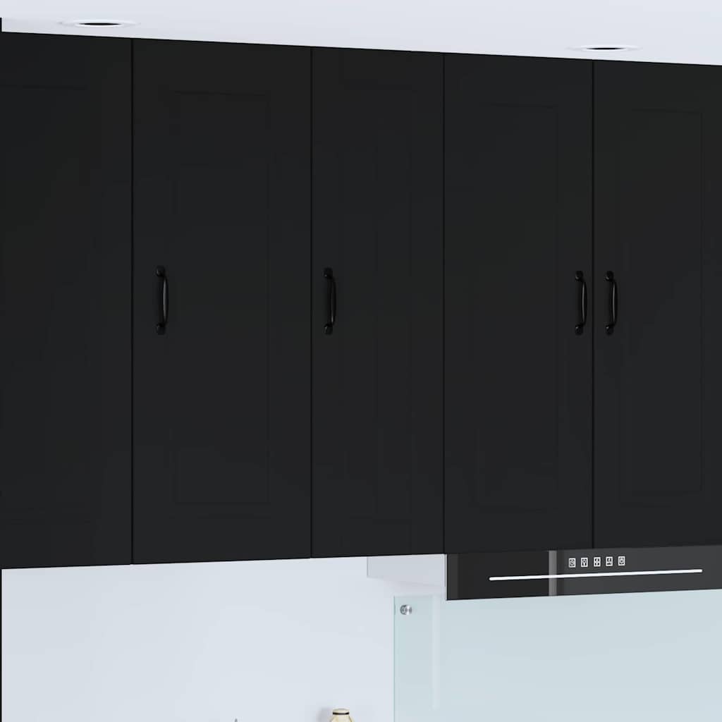 Kitchen Cabinet Black 30 x 31 x 100 cm Engineered Wood